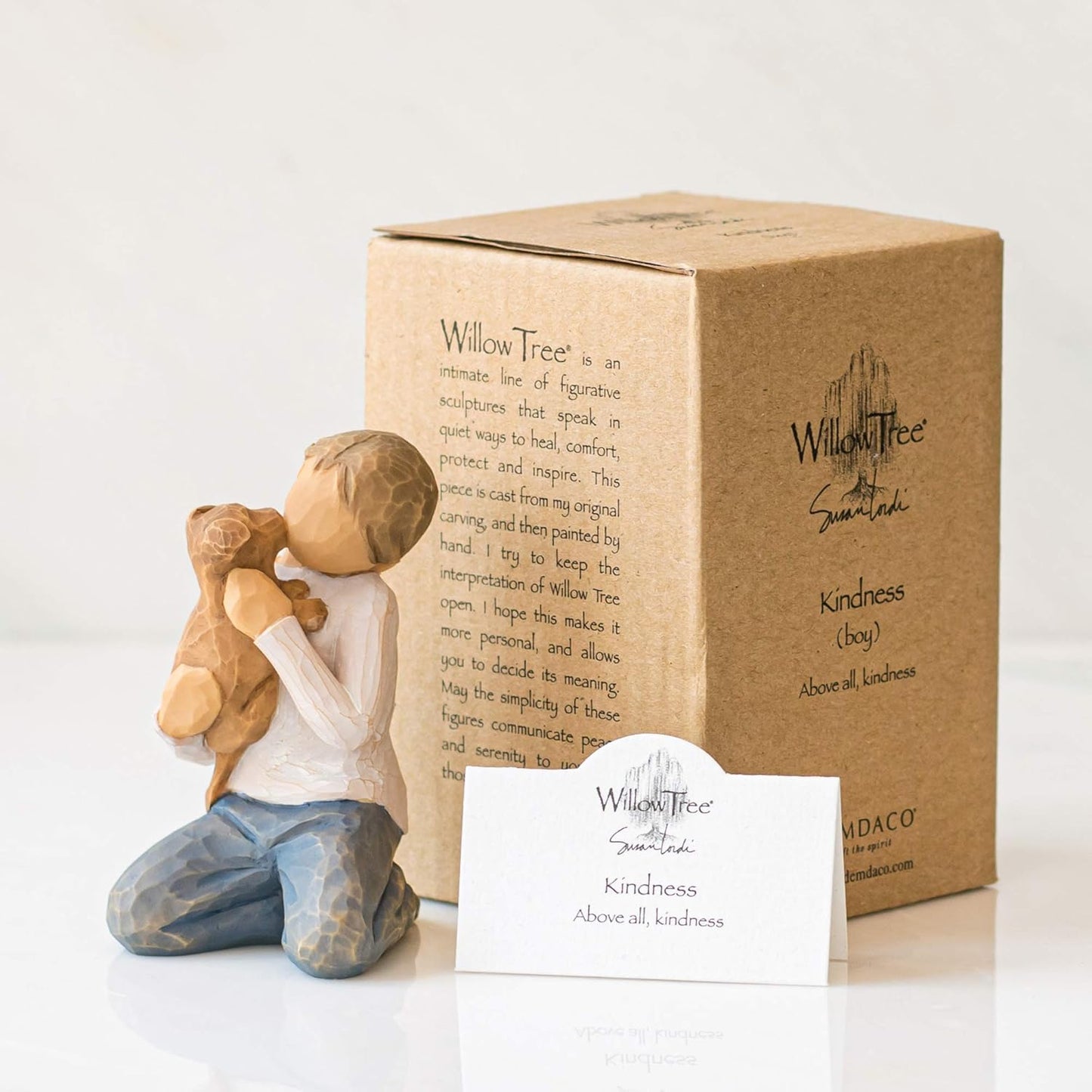 Statuetta Willow Tree 26217 Gentilezza Bimbo 9 Centimetri