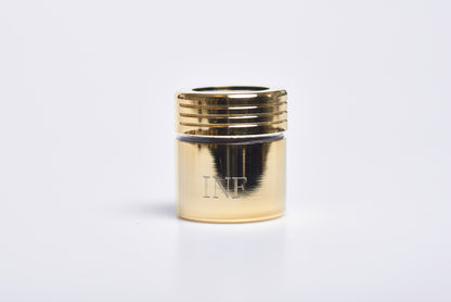 Vasetto Olio Santo Dorato