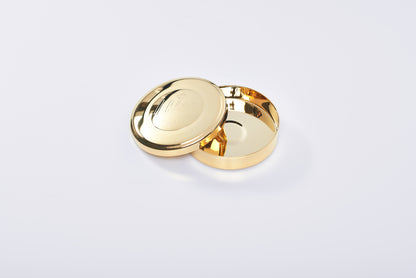 Scatola Porta Ostie IHS Diametro 7,5 Centimetri