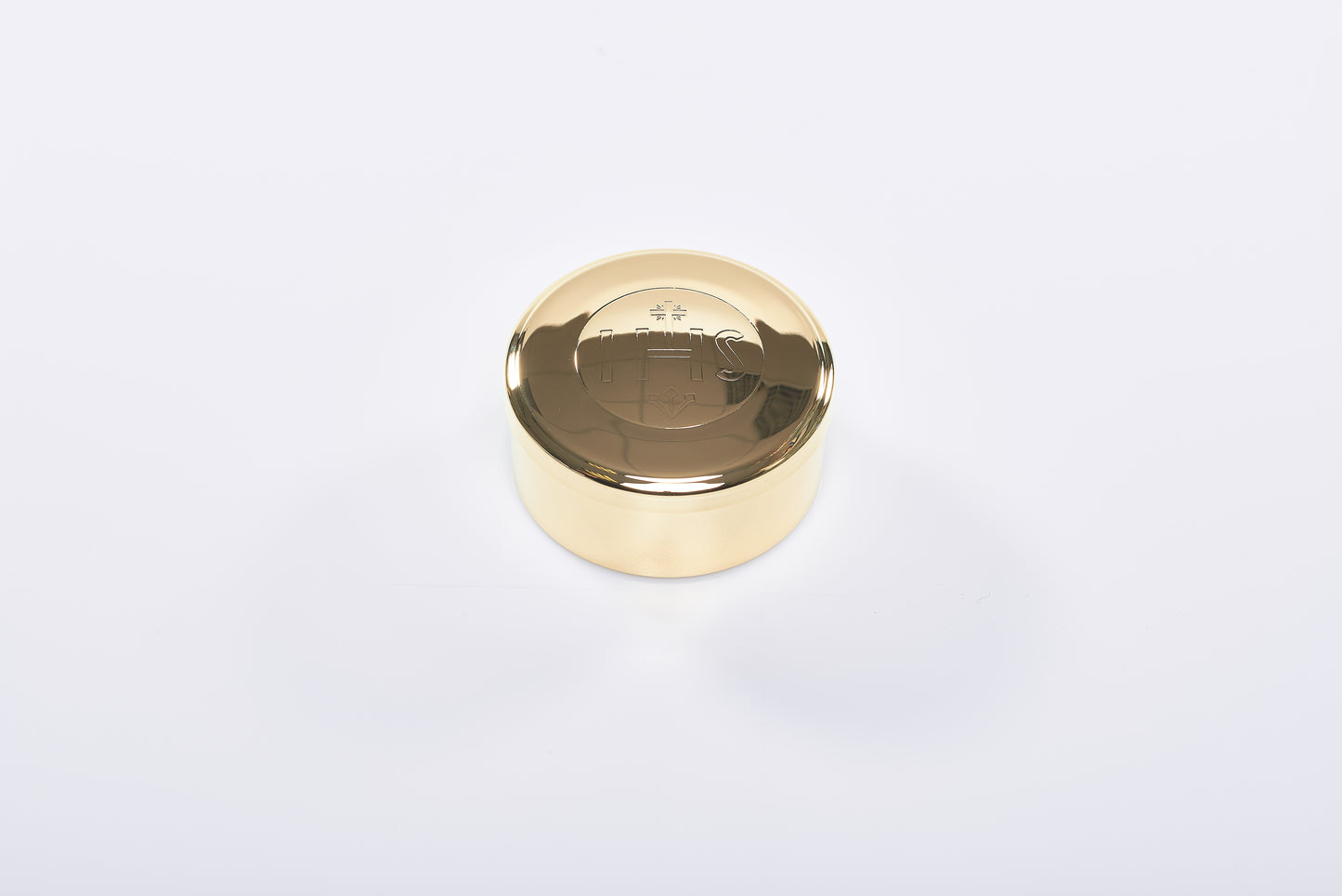 Scatola Porta Ostie IHS Alta Diametro 7,5 Centimetri