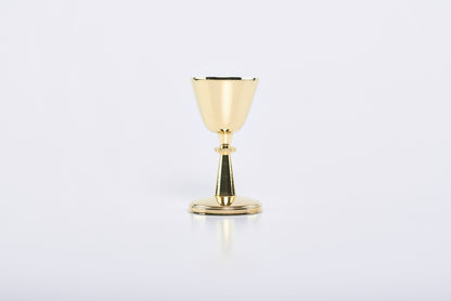 Calice in Ottone Dorato Altezza 13 Centimetri
