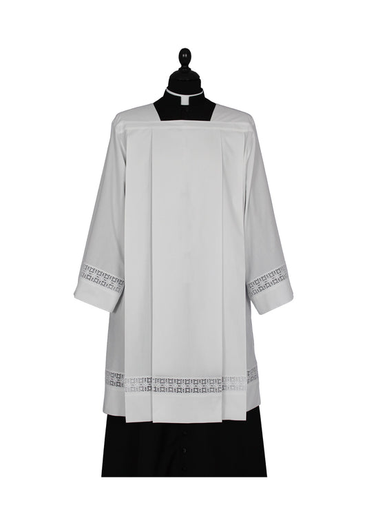 Cotta in Cotone Poliestere Bianco Tramezzo in Cotone
