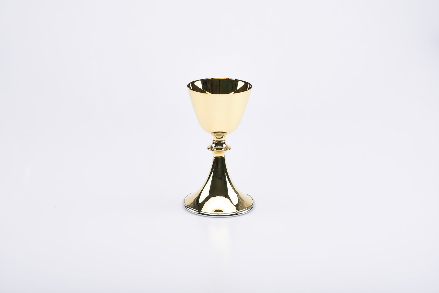 Calice Classico in Ottone Dorato Altezza 20,5 Centimetri