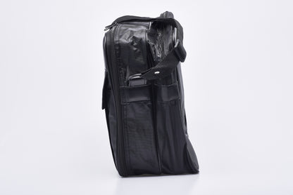 Borsello Maxi in Rafia e Pelle 26x32x12 Centimetri