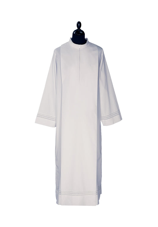 Camice in Cotone Terital Bianco Tramezzo Cotone