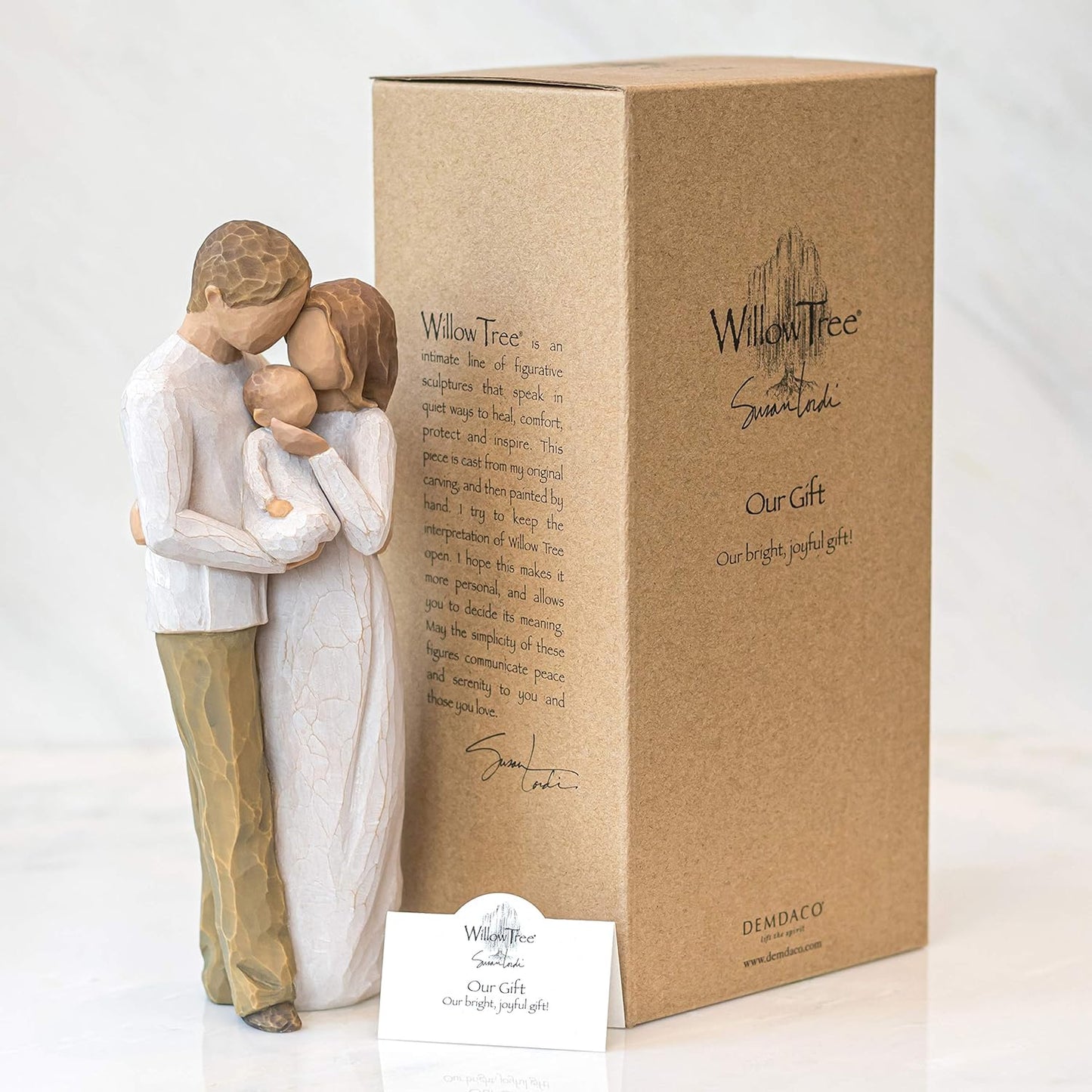 Statuetta Willow Tree 26181 Il Nostro Regalo 22,5 Centimetri