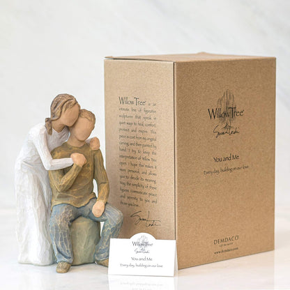 Statuetta Willow Tree 26439 Coppia Io e Te 17,5 Centimetri