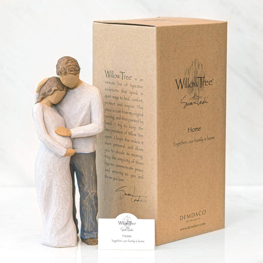 Statuetta Willow Tree 26252 La Nostra Famiglia è la Casa 22 Centimetri