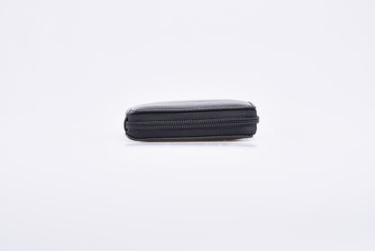 Piccolo Astuccio con Zip in Pelle di Vitello 9x11x2 Centimetri