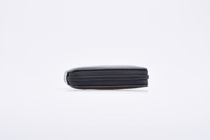 Piccolo Astuccio con Zip in Pelle di Vitello 9x11x2 Centimetri