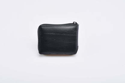 Piccolo Astuccio con Zip in Pelle di Vitello 9x11x2 Centimetri
