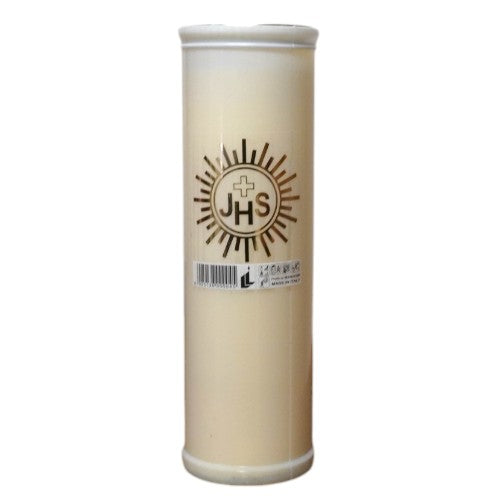 Cartone Ceri Lumini Santissimo Sacramento Bianchi 20 Pezzi