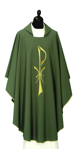 Casula Croce PAX Ricamata in Fresco e Leggero Tessuto di Poliestere