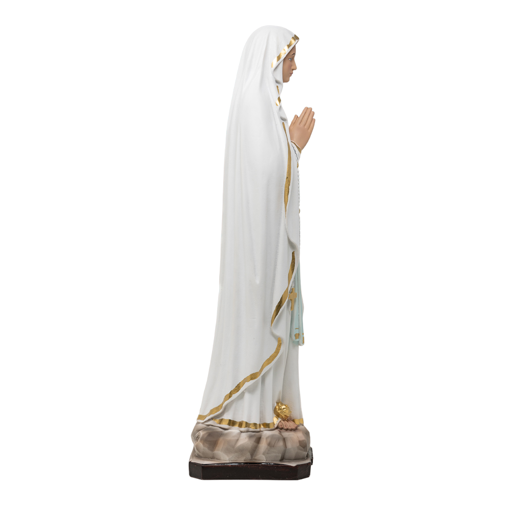 Statua Madonna Lourdes 71 cm in Resina