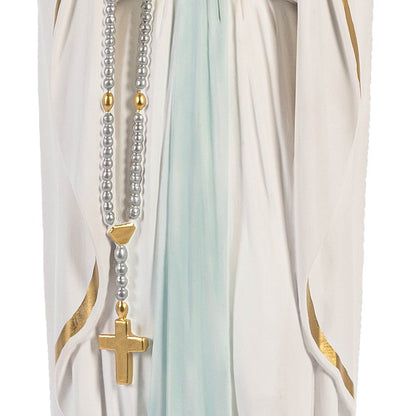 Statua Madonna Lourdes 71 cm in Resina