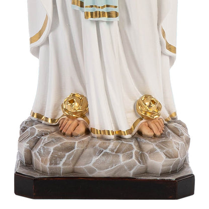 Statua Madonna Lourdes 71 cm in Resina