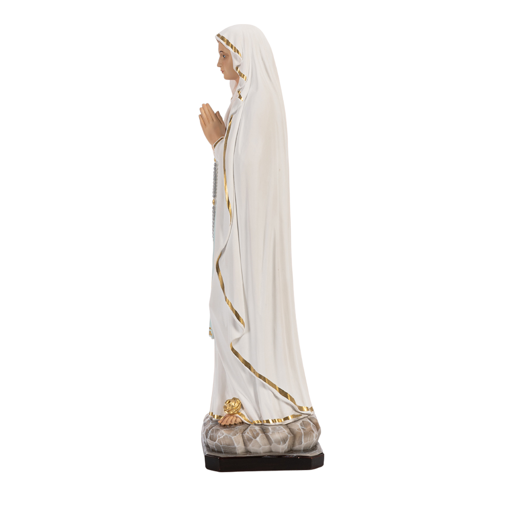 Statua Madonna Lourdes 71 cm in Resina