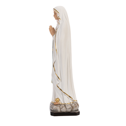 Statua Madonna Lourdes 71 cm in Resina