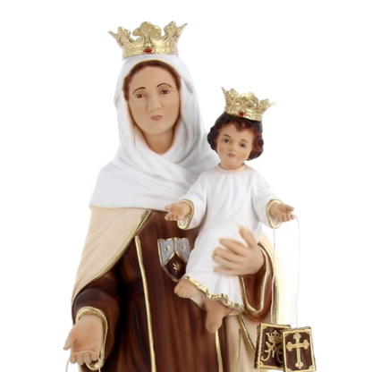 Statua Madonna del Carmine 61 cm in Resina