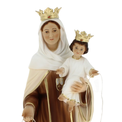 Statua Madonna del Carmine 41 cm in Resina