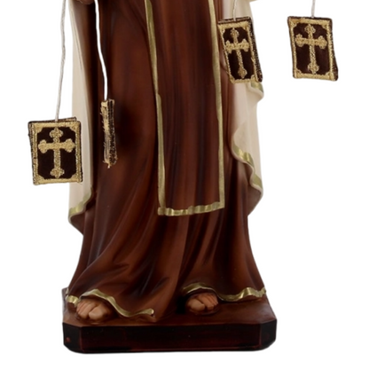 Statua Madonna del Carmine 30 cm in Resina Piena