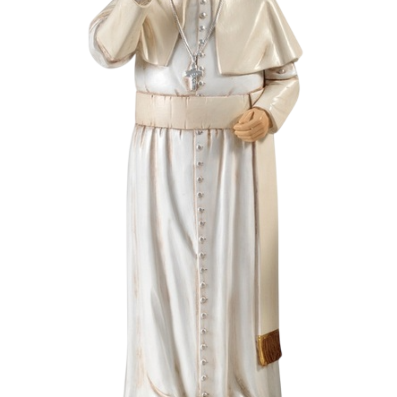 Statua Papa Francesco 30 cm in Resina