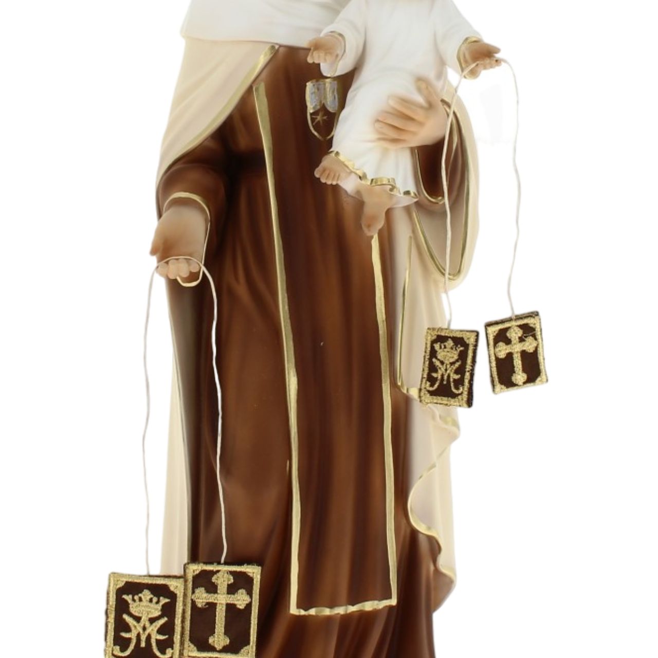 Statua Madonna del Carmine 41 cm in Resina