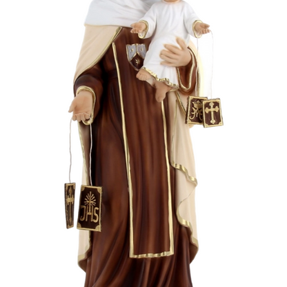 Statua Madonna del Carmine 61 cm in Resina