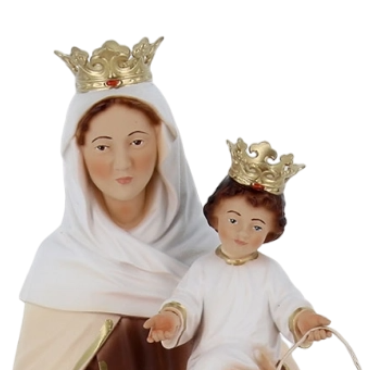 Statua Madonna del Carmine 30 cm in Resina Piena