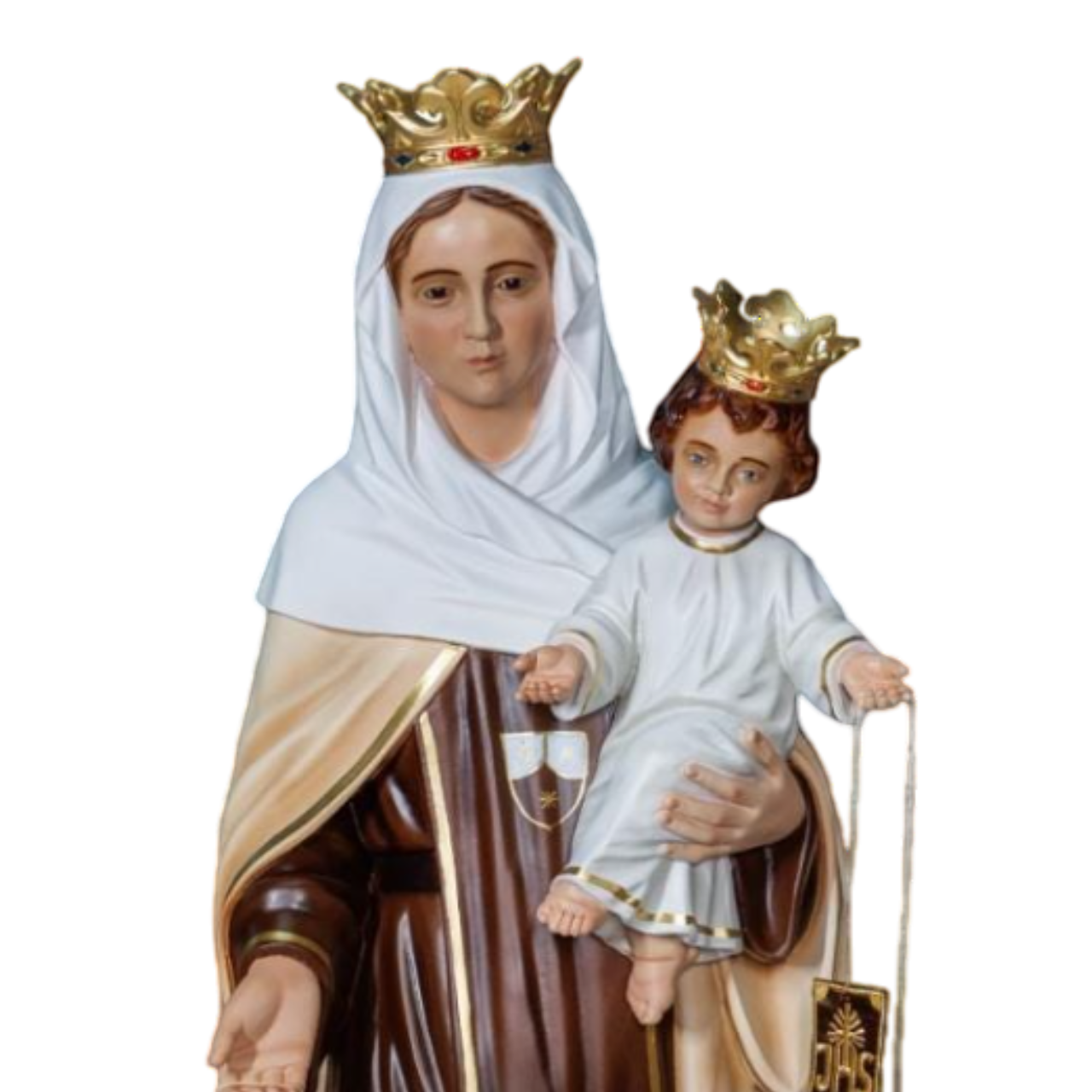 Statua Madonna del Carmine 125 cm in Resina