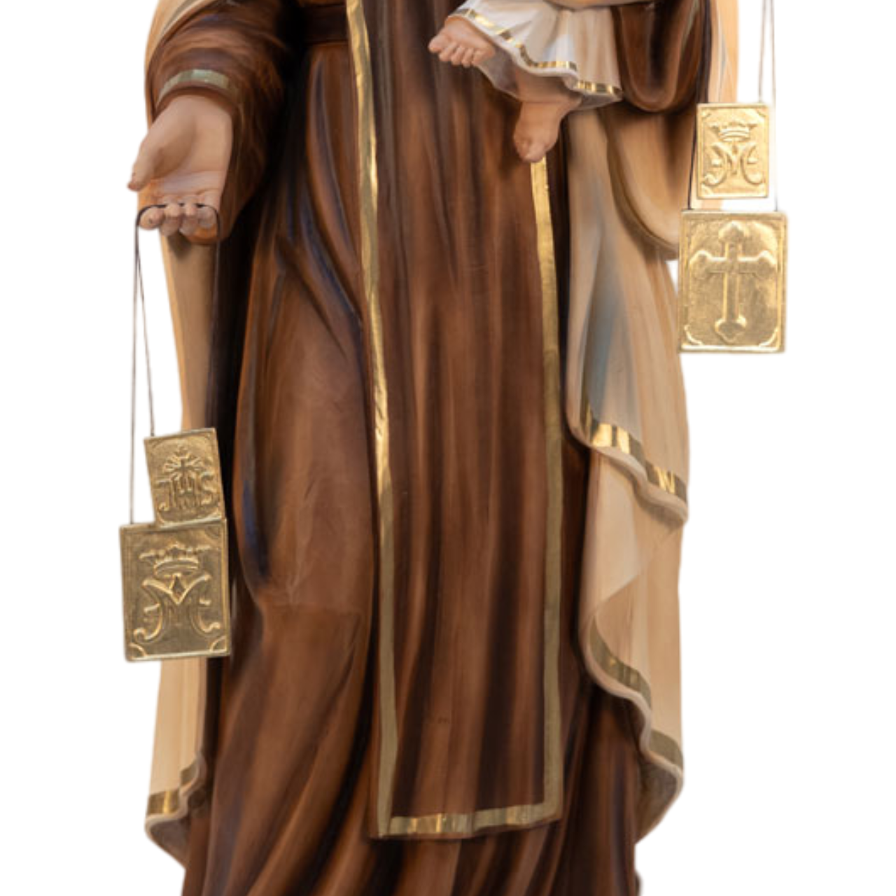 Statua Madonna del Carmine 81 cm in Resina