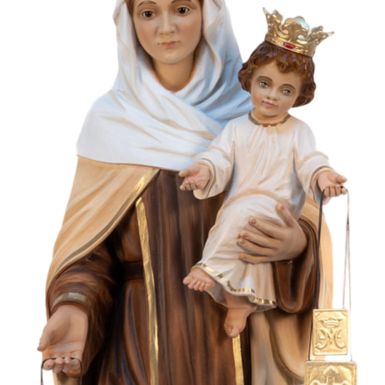 Statua Madonna del Carmine 81 cm in Resina