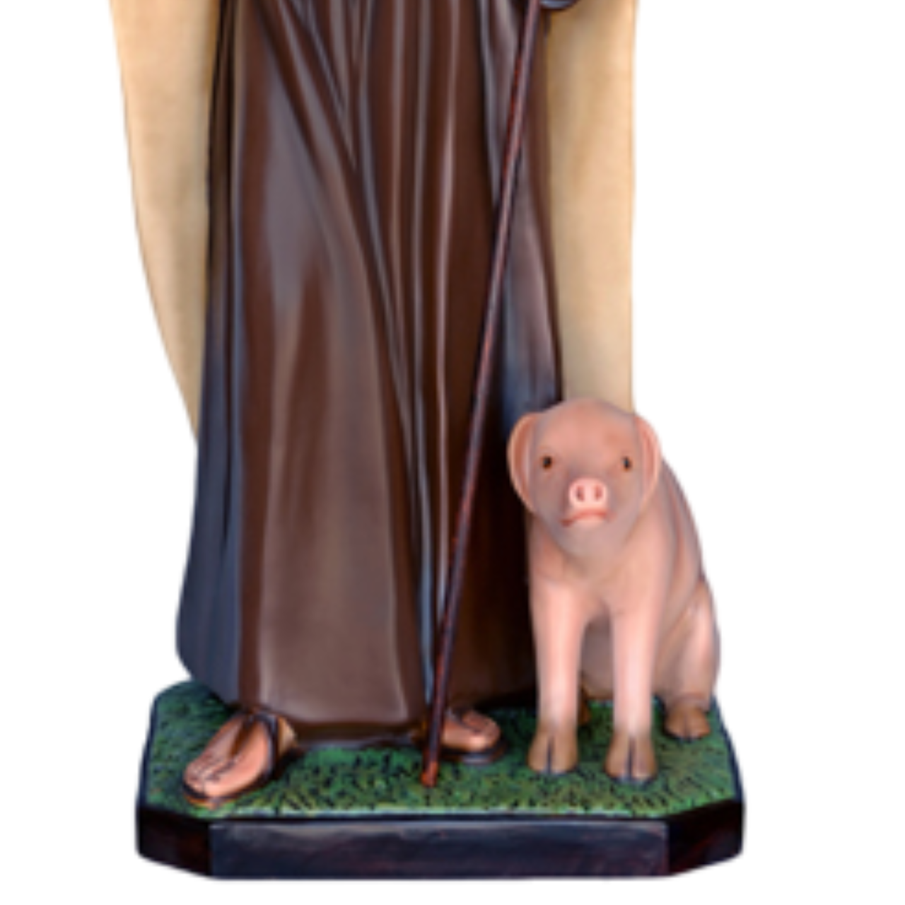 Statua Sant'Antonio Abate 130 cm in Resina