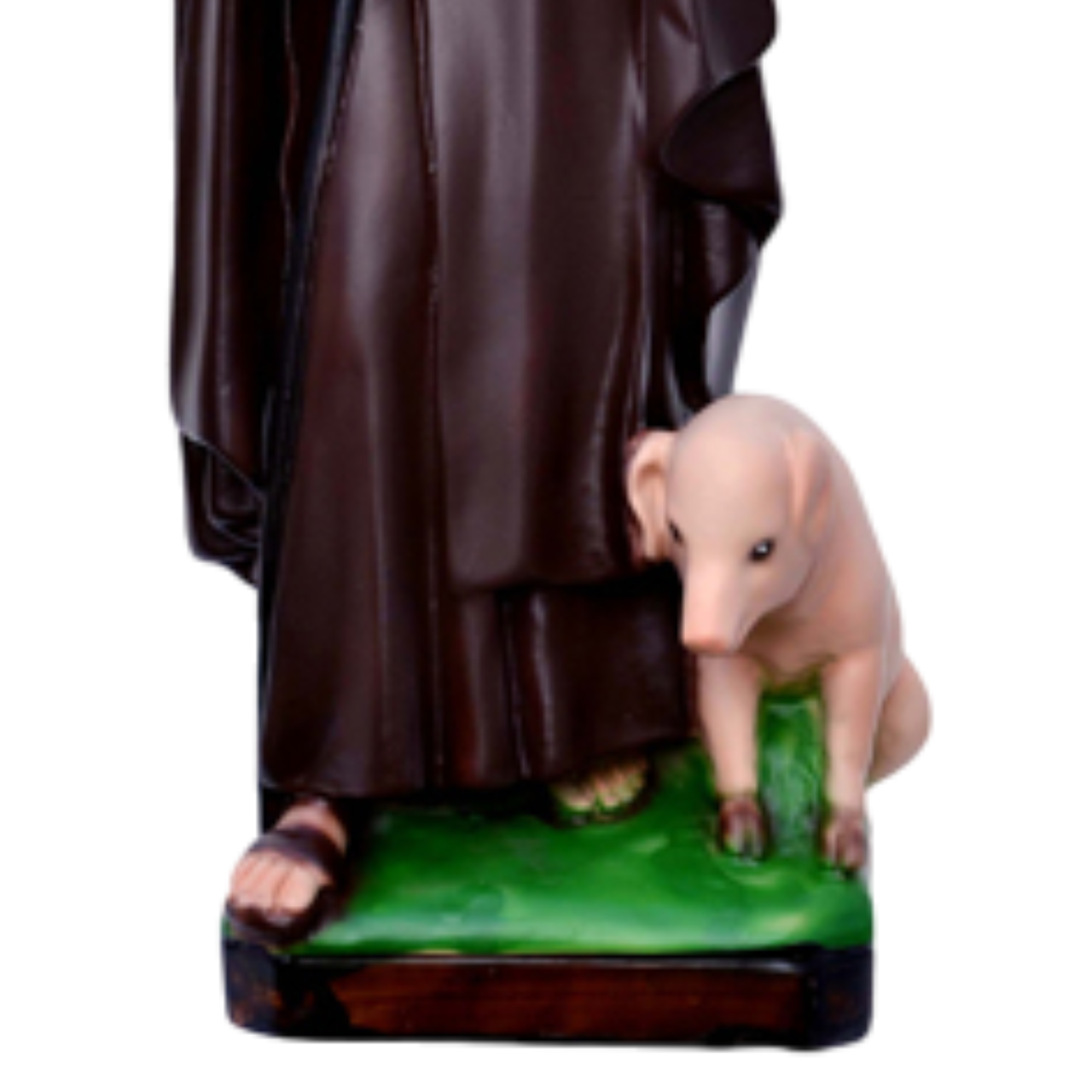Statua Sant'Antonio Abate 40 cm in Resina