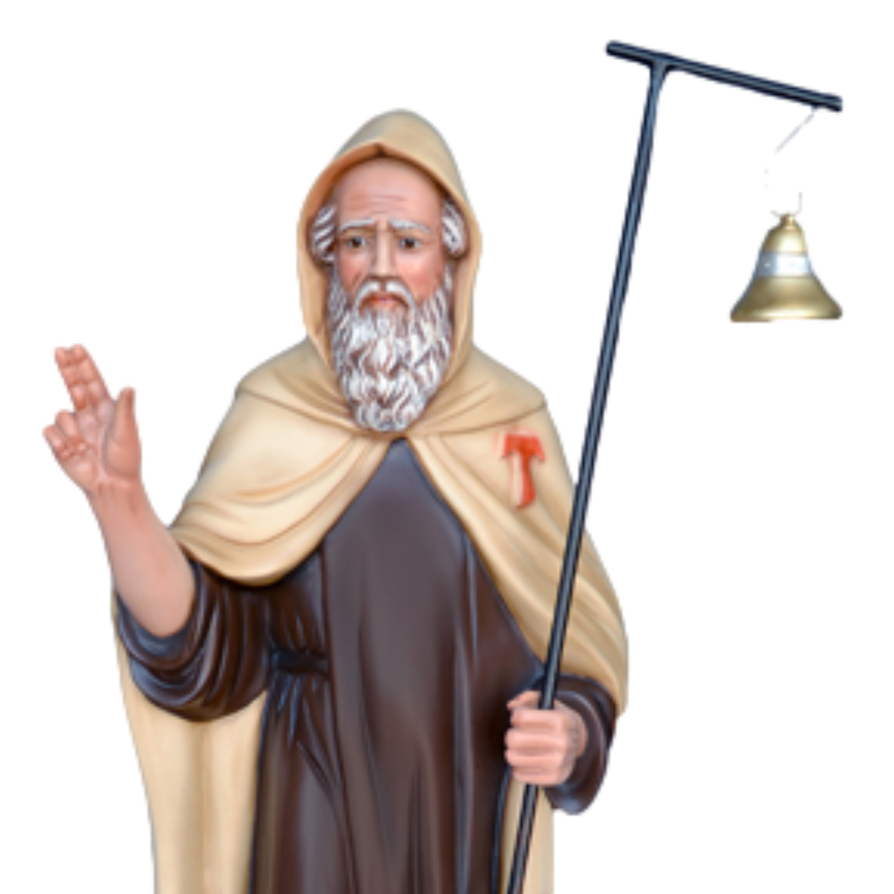 Statua Sant'Antonio Abate 80 cm in Resina