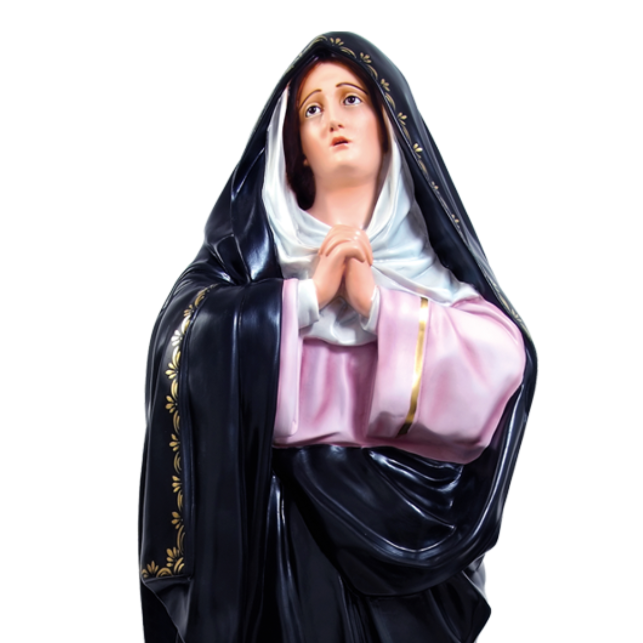 Statua Madonna Addolorata 150 cm in Vetroresina