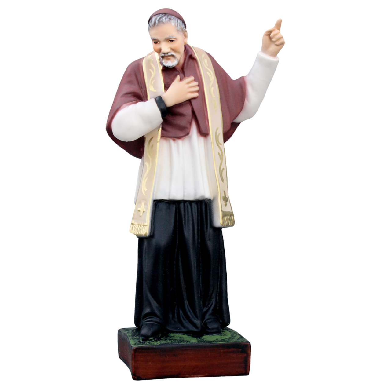 Statua Sant'Alfonso 30 cm in Resina Piena