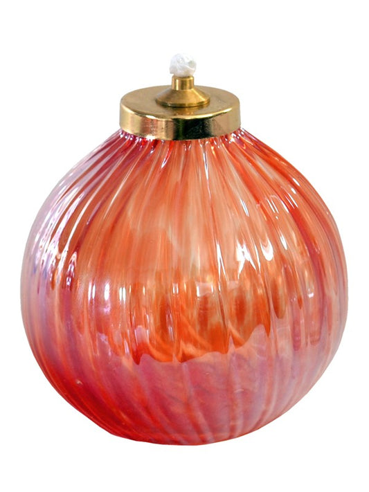 Ampolla Lampada in Vetro Rossa