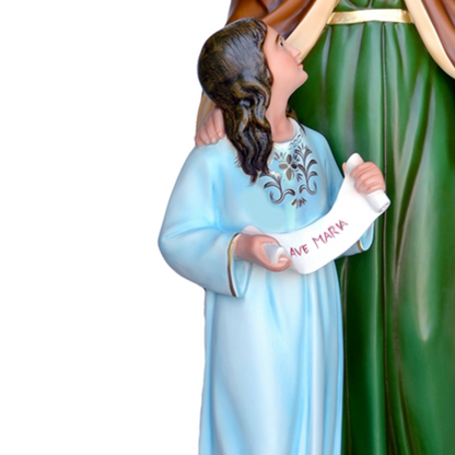 Statua Sant'Anna 140 cm in Vetroresina
