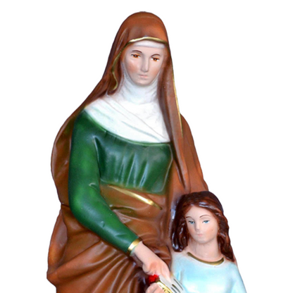 Statua Sant'Anna 25 cm in Resina Piena
