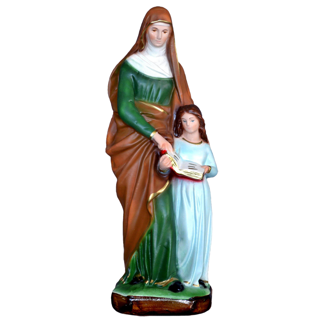 Statua Sant'Anna 25 cm in Resina Piena