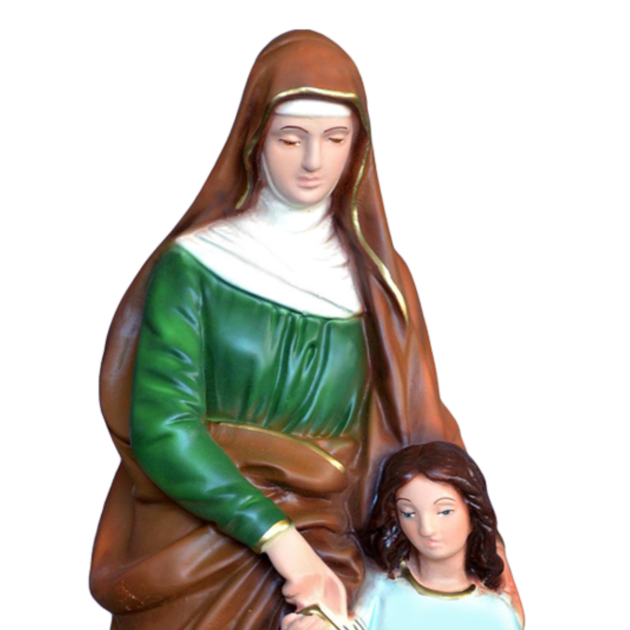 Statua Sant'Anna 30 cm in Resina Piena