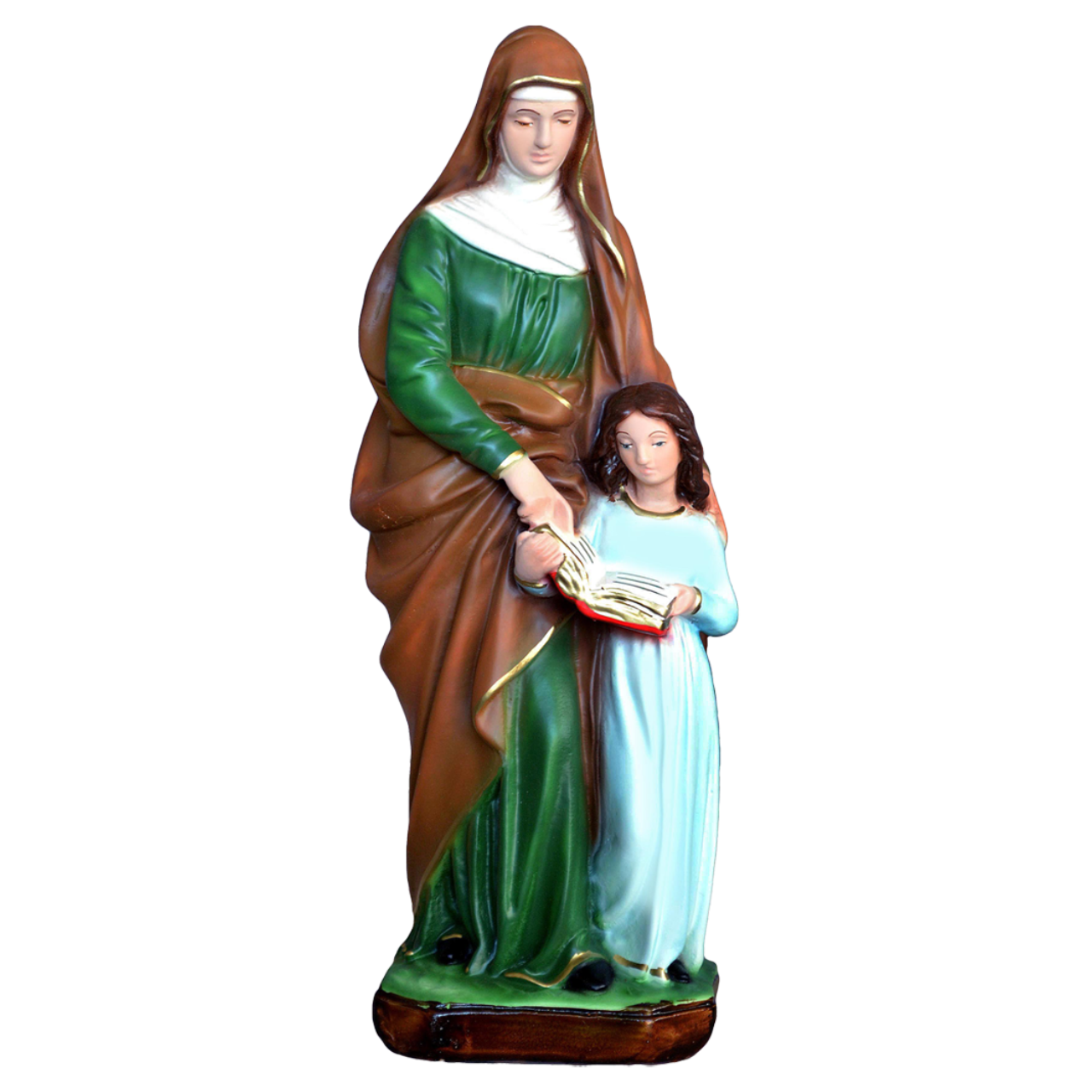 Statua Sant'Anna 30 cm in Resina Piena