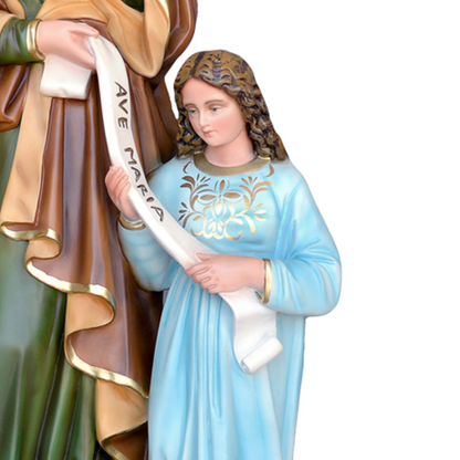 Statua Sant'Anna 85 cm in Resina