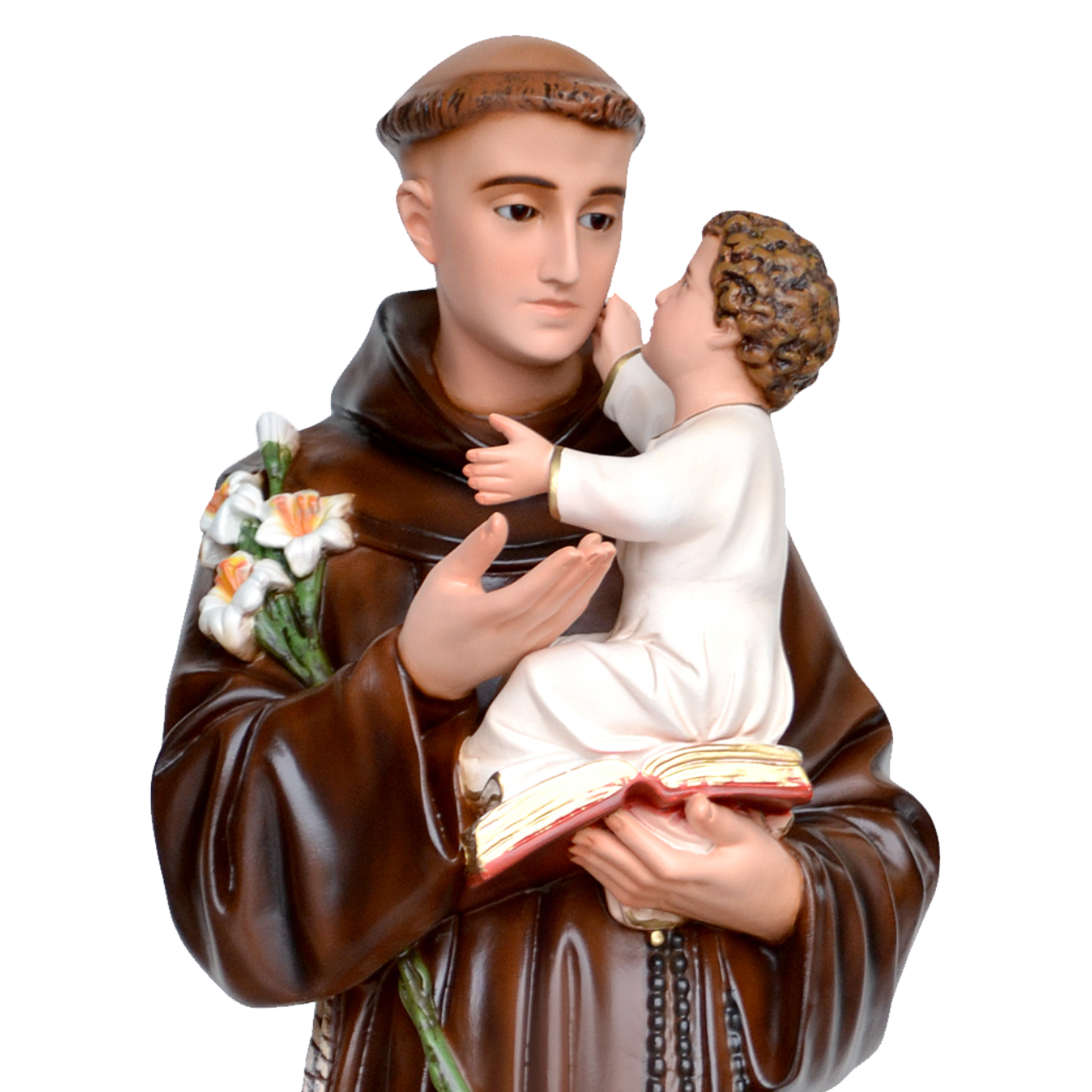 Statua Sant'Antonio di Padova 100 cm in Resina