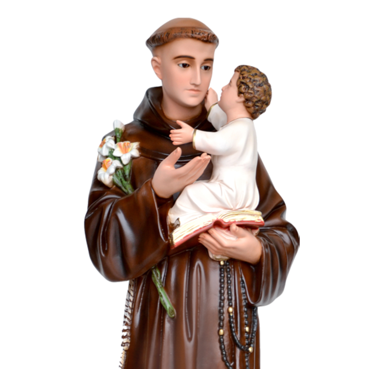 Statua Sant'Antonio di Padova 100 cm in Resina