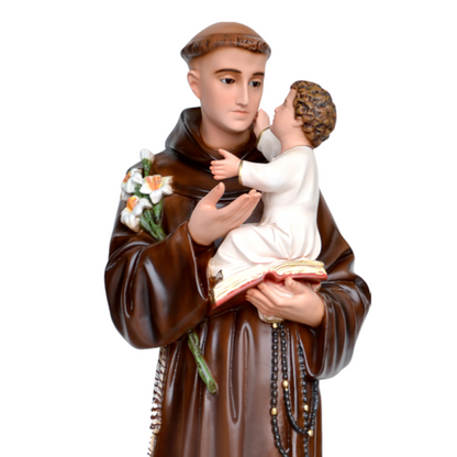 Statua Sant'Antonio di Padova 100 cm in Resina