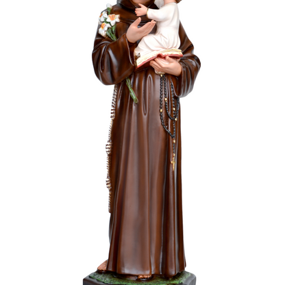 Statua Sant'Antonio di Padova 100 cm in Resina