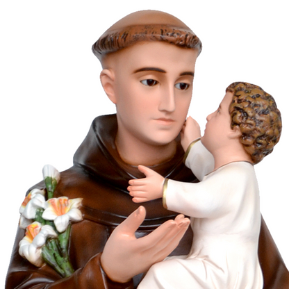 Statua Sant'Antonio di Padova 100 cm in Resina
