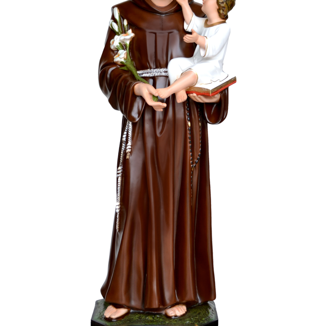 Statua Sant'Antonio di Padova 130 cm in Resina